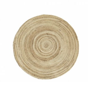 Tapis rond en jute 100% naturel LA MAISON DE LILO