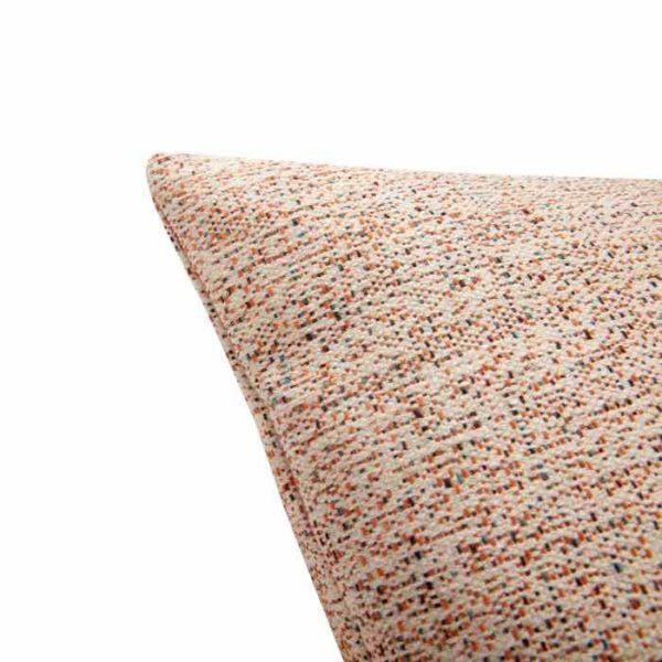 Gros coussin beige chiné 60x60cm HUBSCH