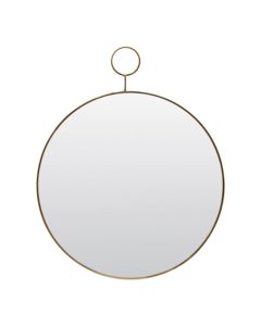 Miroir rond laiton diamètre 38cm HOUSE DOCTOR