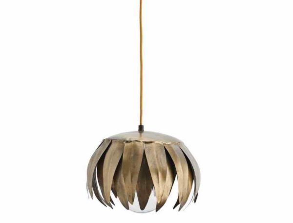 Suspension florale aspect laiton déco company