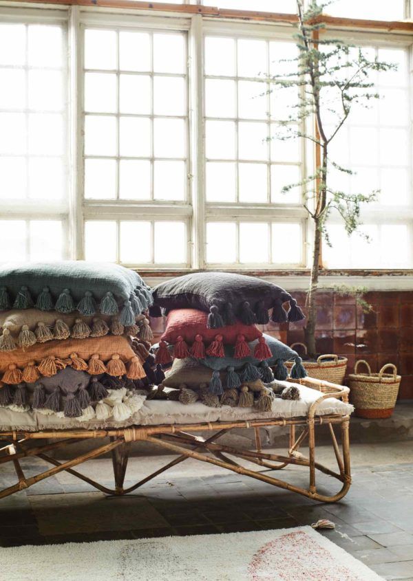 Gros coussin coton épais – Image 2