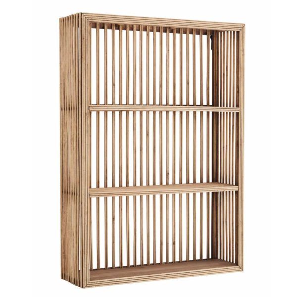 Etagère rectangulaire en bambou