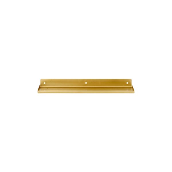 Etagère métal minimaliste aspect laiton House Doctor