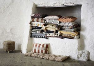 Gros coussins en coton Madam Stoltz