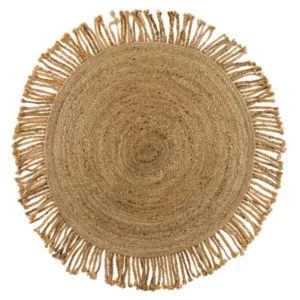 Tapis rond en jute naturel La maison de Lilo